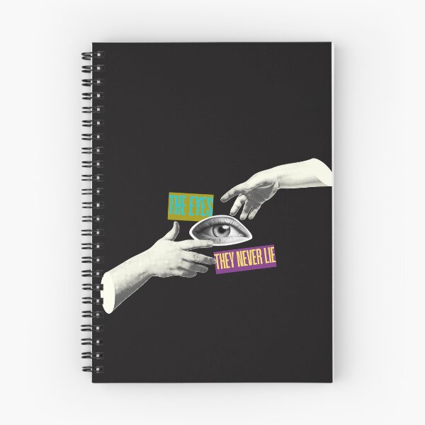 Item preview, The Eyes Never Lie – Surreal Collage Art designed and sold by Rubivo.