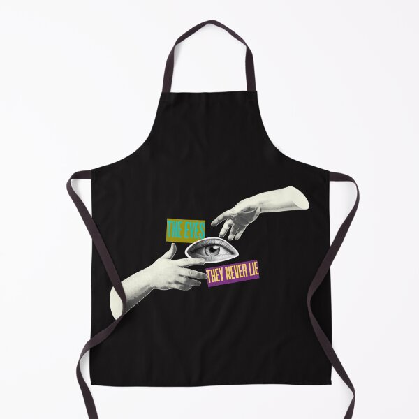 Item preview, The Eyes Never Lie – Surreal Collage Art designed and sold by Rubivo.