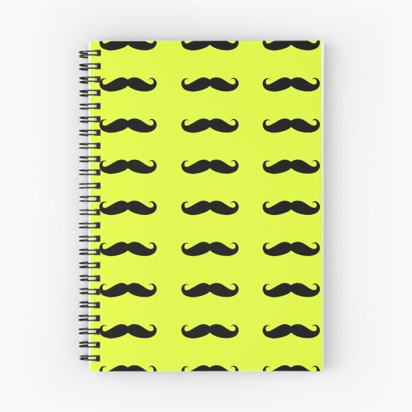Item preview, yellow and black hipster mustache design  designed and sold by grxyv.