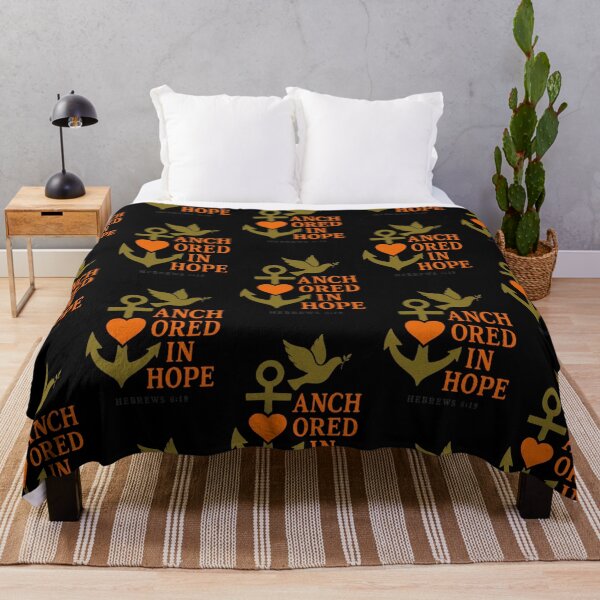 Item preview, Anchored in Hope Hebrews 6:19 Christian Faith Design designed and sold by NaphDesigns.