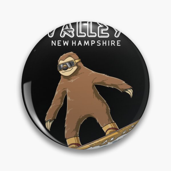 Item preview, Waterville Valley New Hampshire - Sloth Snowboard 	 Essential 		 designed and sold by ltkaqrqit27.