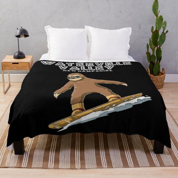 Item preview, Waterville Valley New Hampshire - Sloth Snowboard 	 Essential 		 designed and sold by ltkaqrqit27.