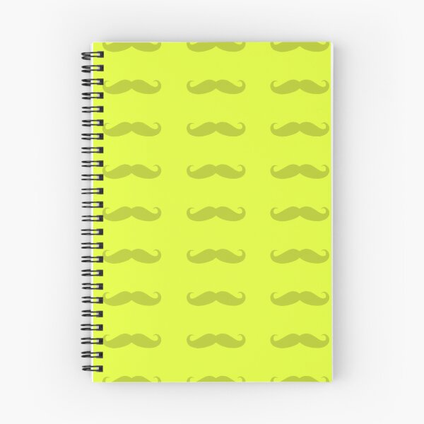 Item preview, yellow hipster mustache design  designed and sold by grxyv.