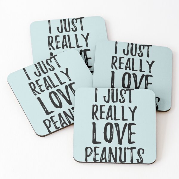 Item preview, Peanuts Lover Gift Food Addict I Just Really Love Peanuts   designed and sold by Barbarathyler.