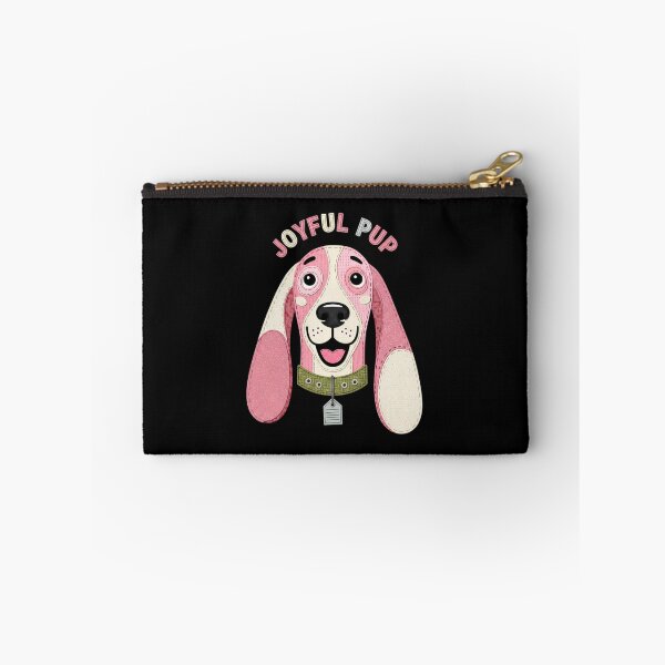 Item preview, Pink Patchwork Puppy Dog Art designed and sold by 0606PM.