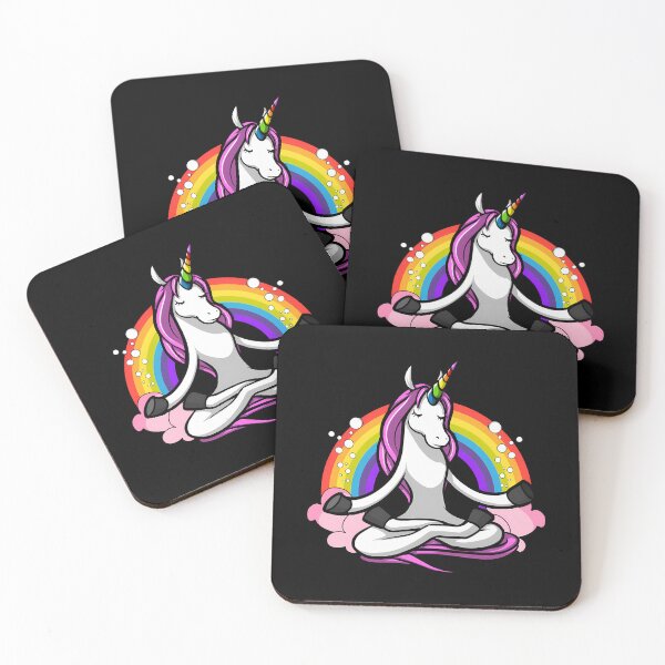 Item preview, Unicorn Zen Yoga  	 designed and sold by qdwvbcov11.