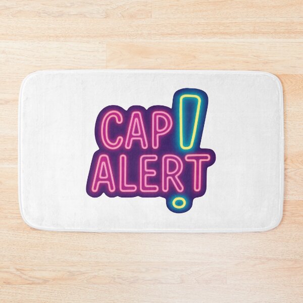 Item preview, Cap Alert meme designed and sold by Raluk.