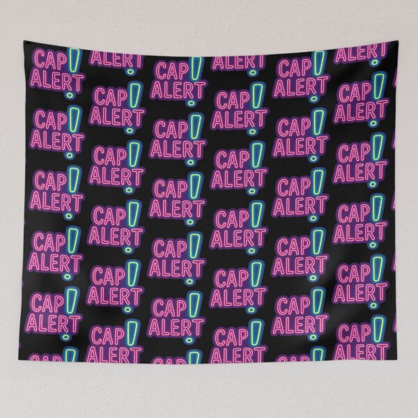 Item preview, Cap Alert meme designed and sold by Raluk.
