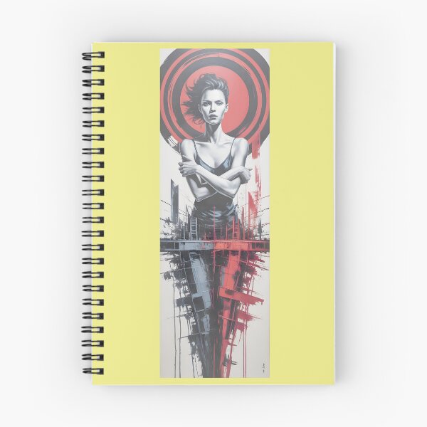 Item preview, Abstract Woman Artwork Bold Red Black By Merch, Limited Edition designed and sold by KILEYMARGSHOP.