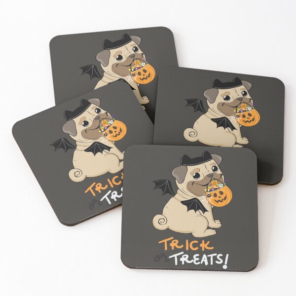 Item preview, Trick or Treats Halloween Pug Costume designed and sold by rdxart.