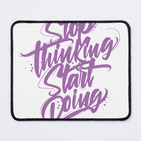 Item preview, Stop Thinking Start Doing Graffiti Typography designed and sold by andry01.