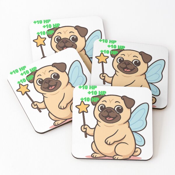 Item preview, Magic pug regeneration spell  designed and sold by LiminalWoods.