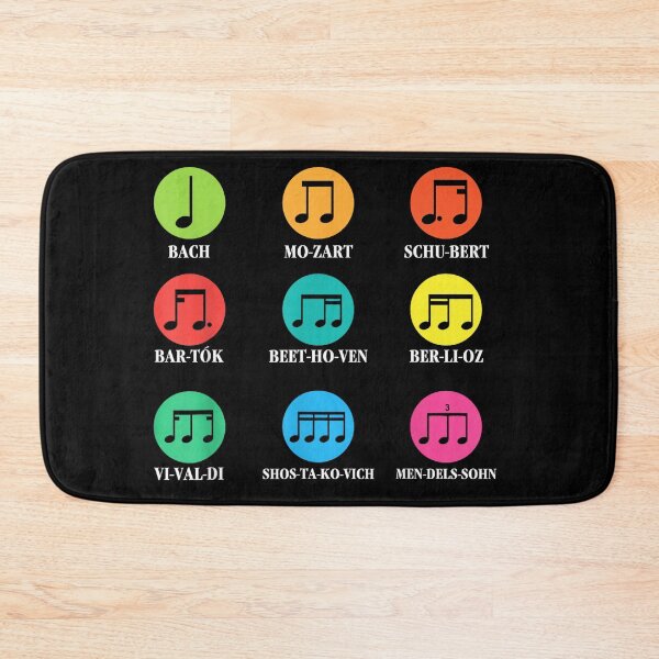 Item preview, Classic Composers Classical Music Musical Notes designed and sold by KudoJunichironl.