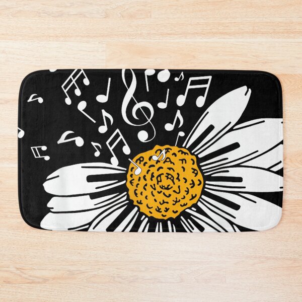 Item preview, Daisy Flower Music Notes Clef Teacher Musicians Music Lover designed and sold by KudoJunichironl.