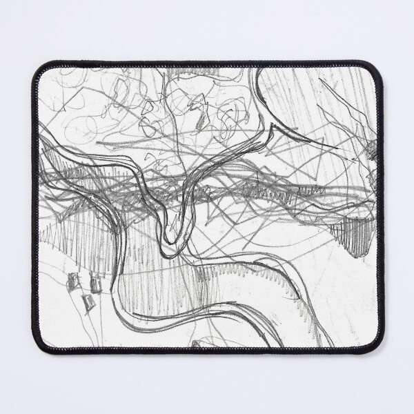 Item preview, River lines. abstract designed and sold by Tereza Pilar Art.