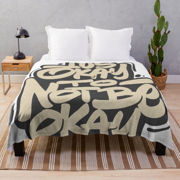 Item preview, It’s Okay To Not Be Okay Graffiti Typography designed and sold by andry01.