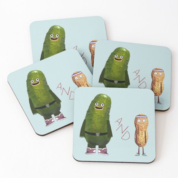 Item preview, pickle and peanut   designed and sold by Barbarathyler.