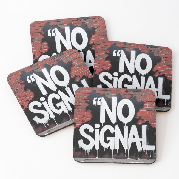 Item preview, No Signal designed and sold by Arty Art.