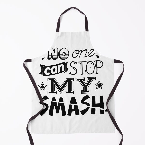 Item preview, Badminton Lettering "No One Can Stop My Smash" designed and sold by DesignLacco.