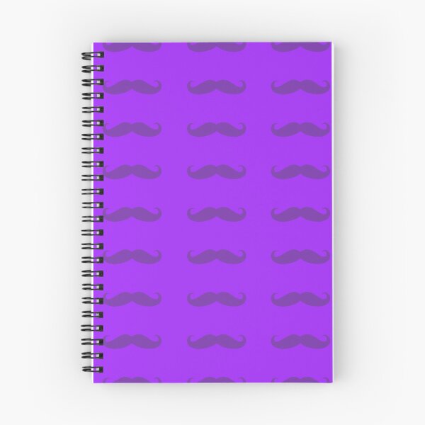 Item preview, purple hipster mustache design  designed and sold by grxyv.