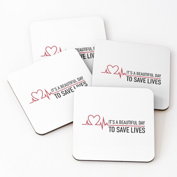 Item preview, It's A Beautiful Day To Save Lives	 designed and sold by gjyudkpeacs70.