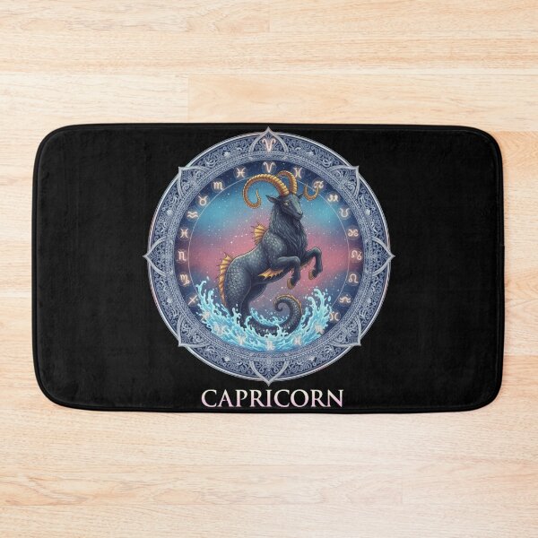 Item preview, Capricorn Zodiac Sign – Cosmic Goat Astrology Art designed and sold by CrunchyGoats.