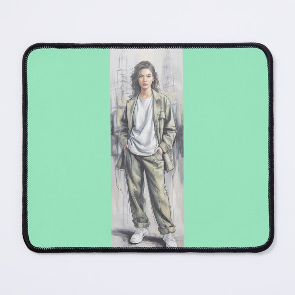 Item preview, Urban Fashion Portrait Painting By Merch, Limited Edition designed and sold by MichaelbmOver.