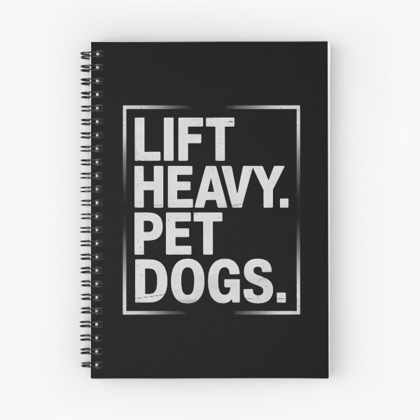 Item preview, Lift Heavy Pet Dog Funny Gym Workout designed and sold by LunaCrazeArt.