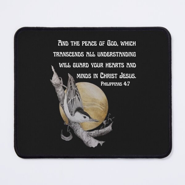 Item preview, Bird and Bible verse designed and sold by OnaleeNicklinArt.