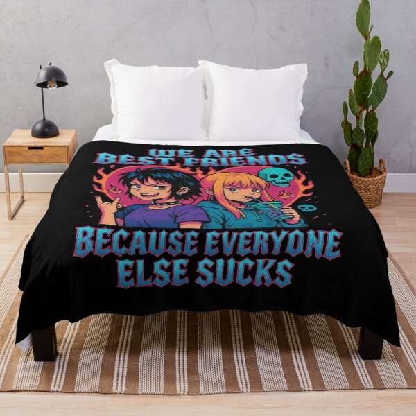 Item preview, We Are Best Friends Because Everyone Else Sucks - Gift for Best Friends Art designed and sold by Jarminis.