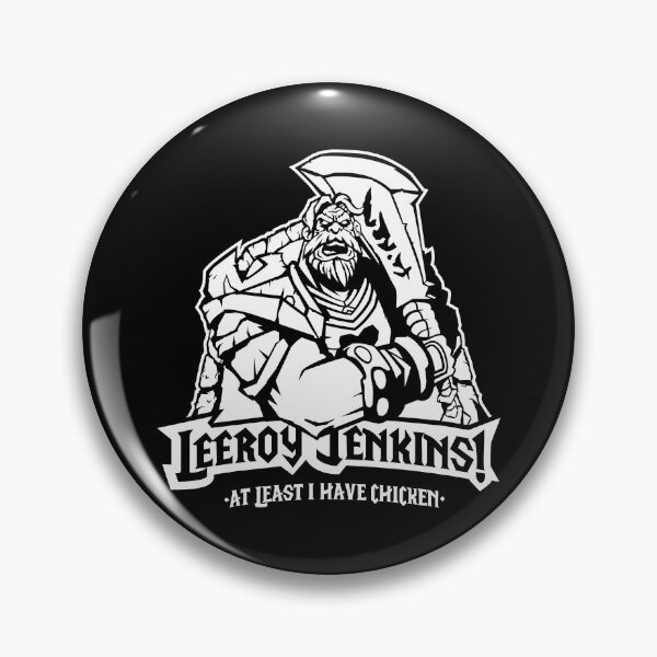 Item preview, Leeroy Jenkins White designed and sold by DemonigoteCamis.