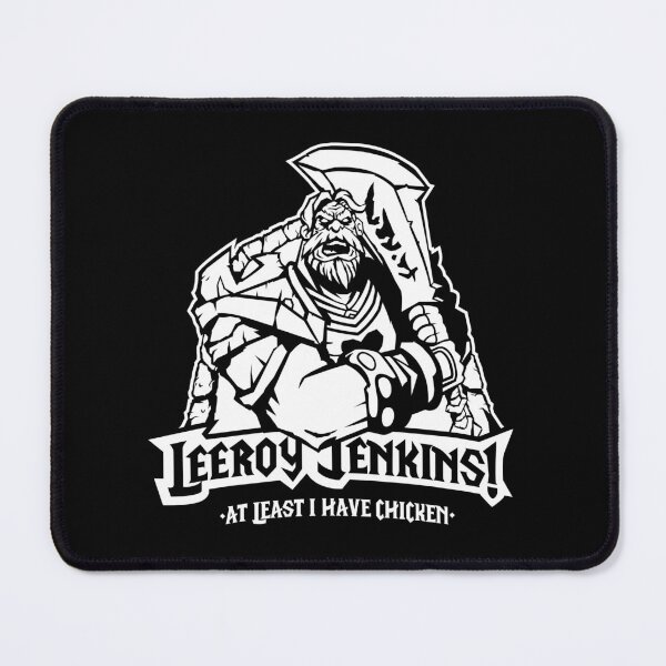 Item preview, Leeroy Jenkins White designed and sold by DemonigoteCamis.