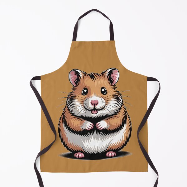 Item preview, Cute Cartoon Hamster Illustration – Adorable Chubby Pet Character Clipar designed and sold by Royalsticker.