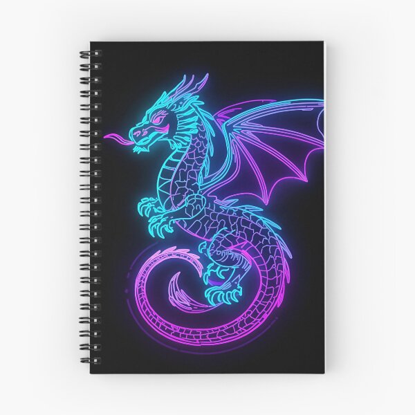 Item preview, Cyber Dragon – Neon Future designed and sold by MysticOMG.