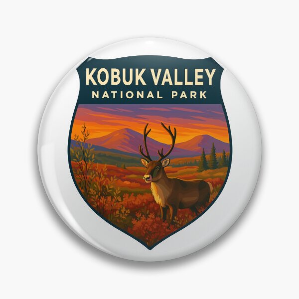 Item preview, Kobuk Valley National Park Retro Sticker designed and sold by Ismeal Von.
