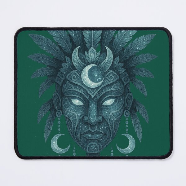Item preview, The Lunar Shaman Mask – Keeper of Moonlight designed and sold by LumenWhirl.