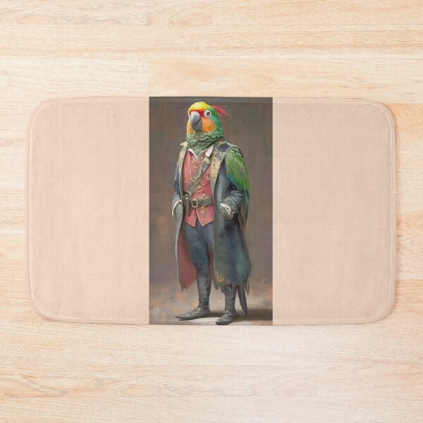Item preview, Dapper Parrot Portrait By Merch, Limited Edition designed and sold by MADISYNDONALD.