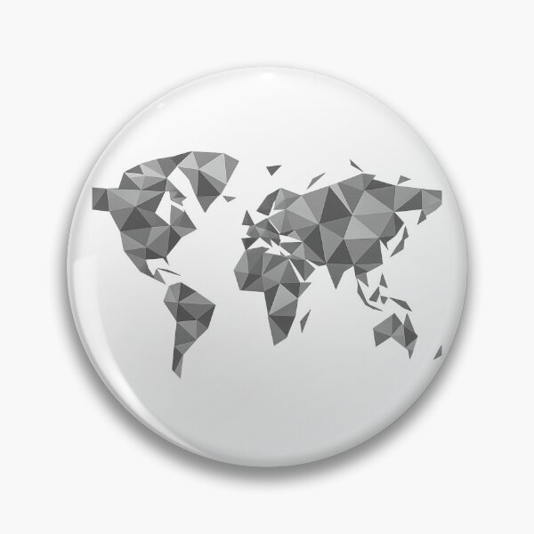 Item preview, Geometric Triangle World Map designed and sold by Le Grand Requin.