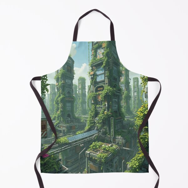 Item preview, Solar Punk Dreams – Bright Green Future designed and sold by MysticOMG.