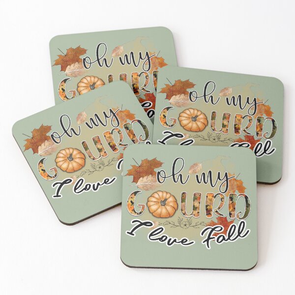 Item preview, Oh My Gourd, I Love Fall – Cute Autumn Pumpkins & Leaves Design | Cozy Fall Gift Idea designed and sold by petpuppymania.