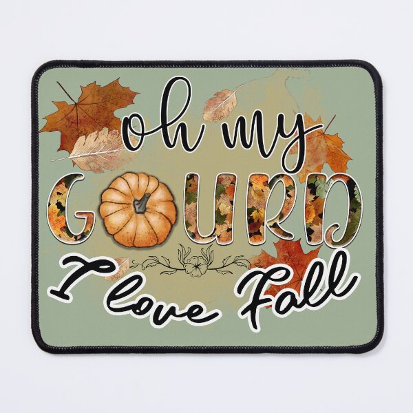 Item preview, Oh My Gourd, I Love Fall – Cute Autumn Pumpkins & Leaves Design | Cozy Fall Gift Idea designed and sold by petpuppymania.