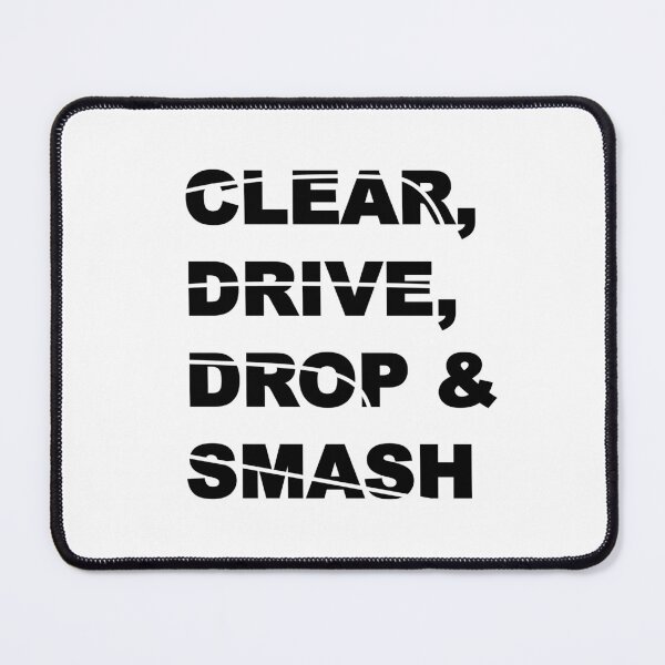 Item preview, Clear, Drive, Drop & Smash designed and sold by DesignLacco.