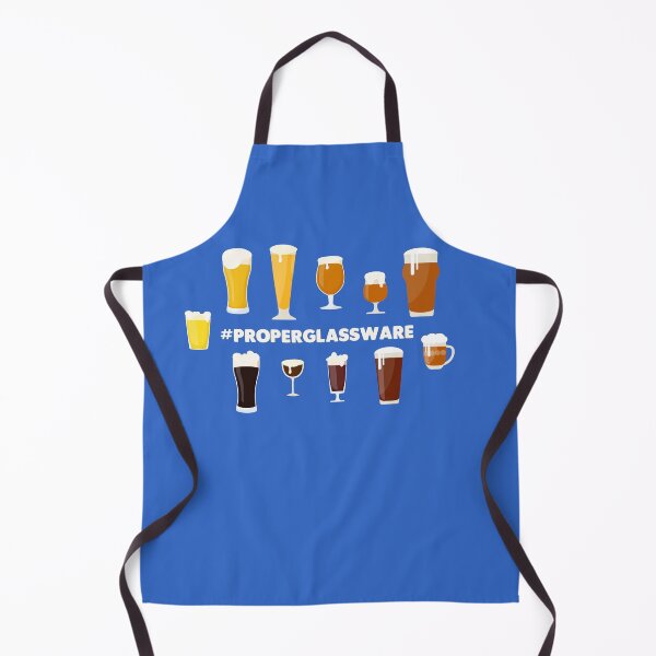 Item preview, Proper Glassware - Craft Beer Lover Tee designed and sold by TeesGalaxy.