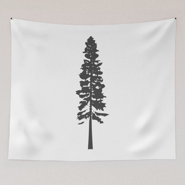 Item preview, Redwood Tree Silhouette 	 	 designed and sold by xnchjzdjrm91.