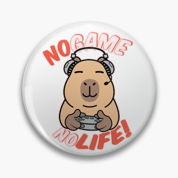 Item preview, Capybara Gamer designed and sold by DesignLacco.