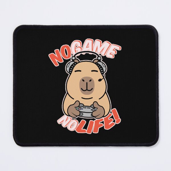 Item preview, Capybara Gamer designed and sold by DesignLacco.