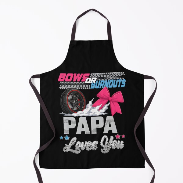 Item preview, burnouts or bows gender reveal Party Announcement PAPA designed and sold by BornBorn.