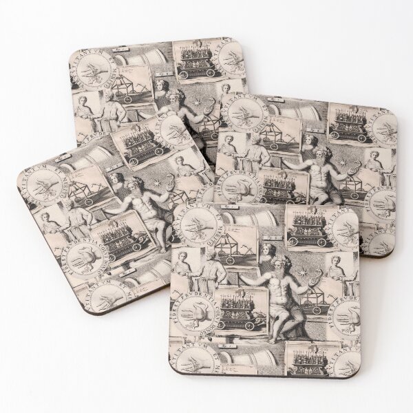 Item preview, Allegories of Antiquity Dark Academia Collage designed and sold by AntiqueImages.