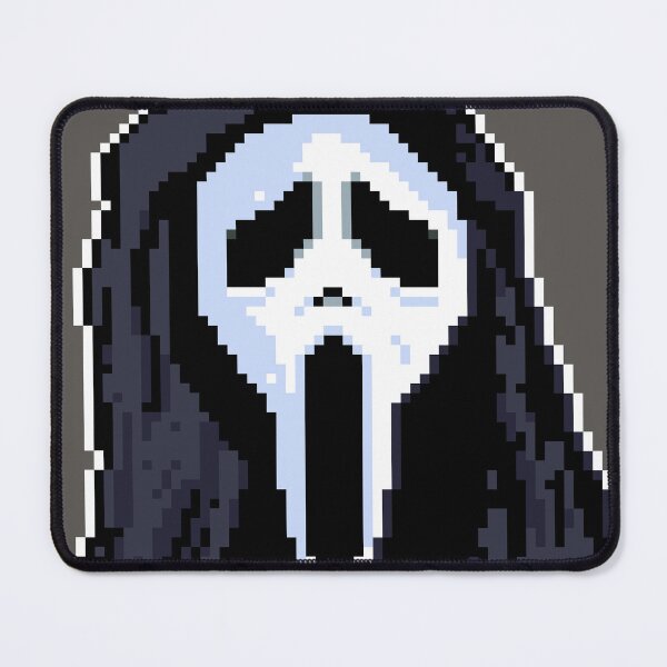 Item preview, Scream 'Ghostface' Pixel Art Portrait designed and sold by Breadbin Art.