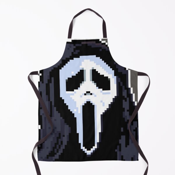 Item preview, Scream 'Ghostface' Pixel Art Portrait designed and sold by Breadbin Art.
